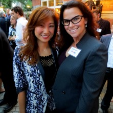 Ms. Iris Ho; Wildlife Campaign Manager, Humane Society International and Christina LaMonica, at the Ivory Crush Reception at Tavern on the Green in New York City.