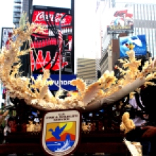 New York Ivory Crush in Times Square, June, 2015. Photo Credit; Christina LaMonica Imagery
